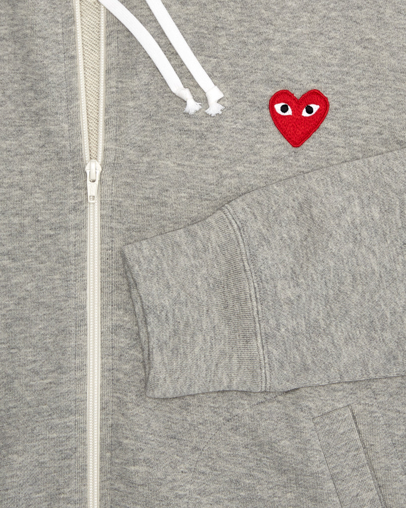 COMME DES GARCONS PLAY - HEART HOODIE – UNKNWN