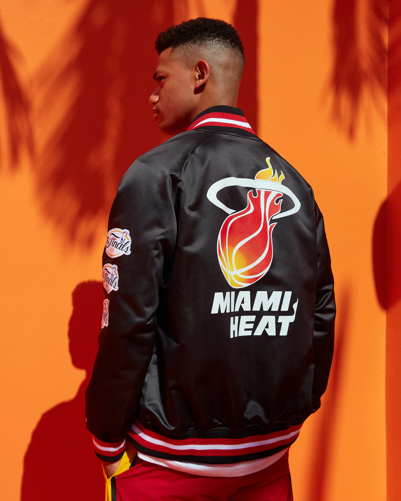 UNKNWN Miami Heat x Mitchell & Ness Championship Jacket Black / XL