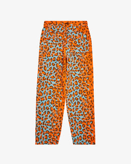 PRINTED LEOPARD MILITARY CARGO PANT