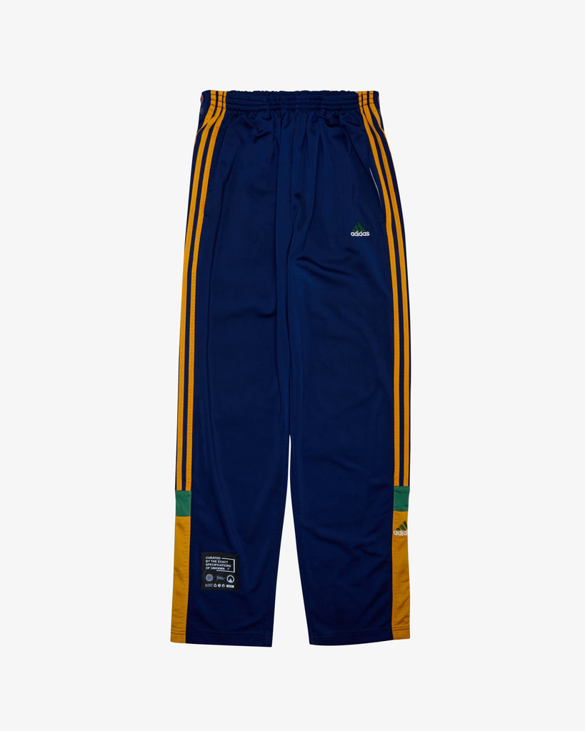Adidas Tear Away Track Pants Vintage Men Sz Large 3 Stripe Snap Basketball  Black | eBay